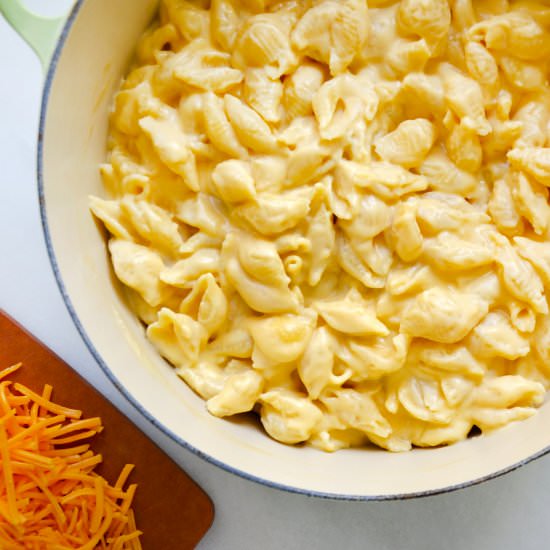 Easy Stovetop Macaroni and Cheese