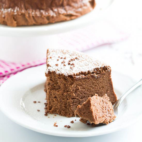 Chocolate Souffle Cheesecake