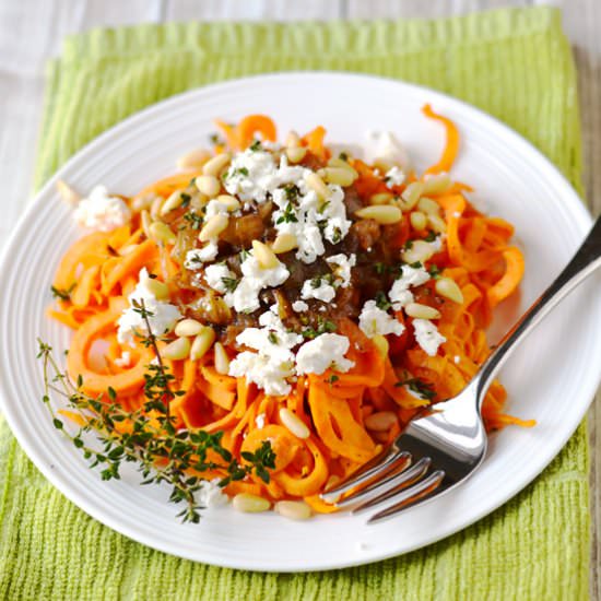 Spiralizer Sweet Potato Delight