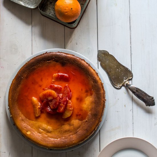 Blood Orange Cheesecake