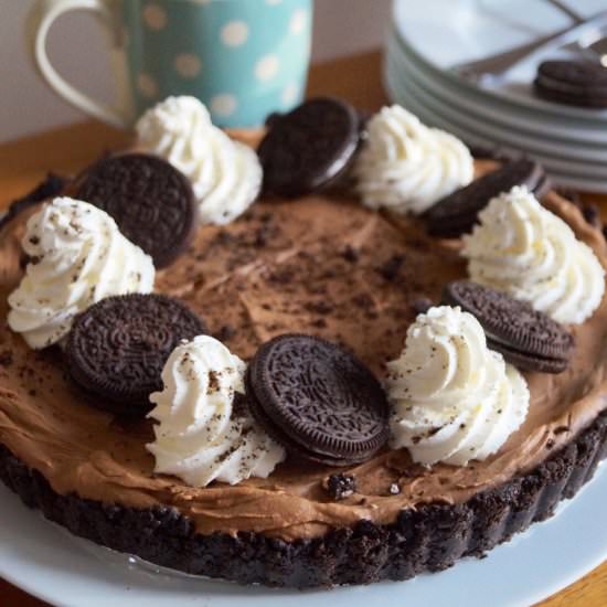 Oreo Chocolate Tart – No Bake