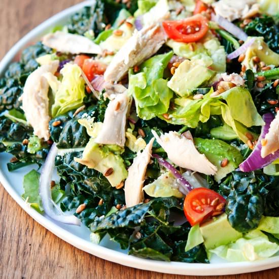 Kale Caesar Salad