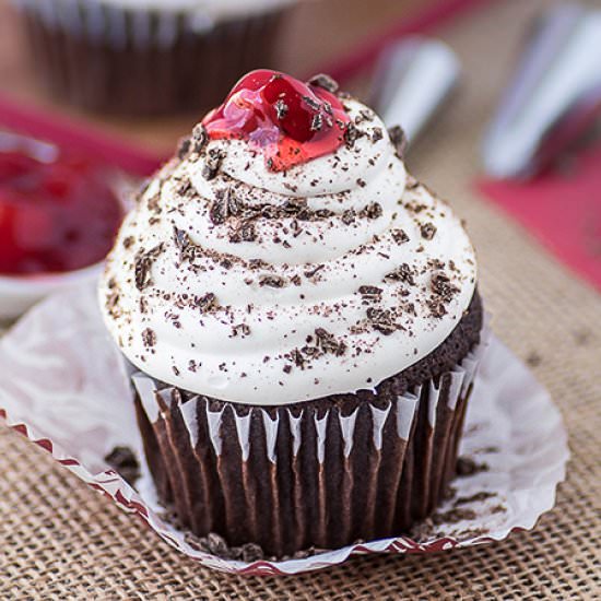 Black Forest Cupcakes