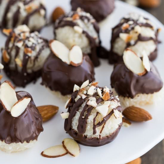 Chocolate Coconut Macaroons