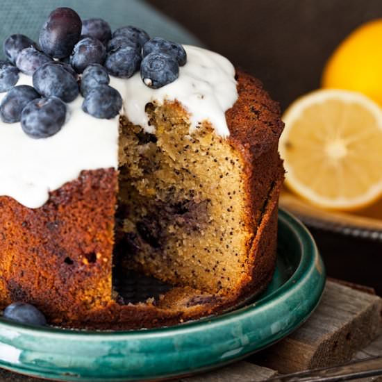 Lemon & Blueberry Cake