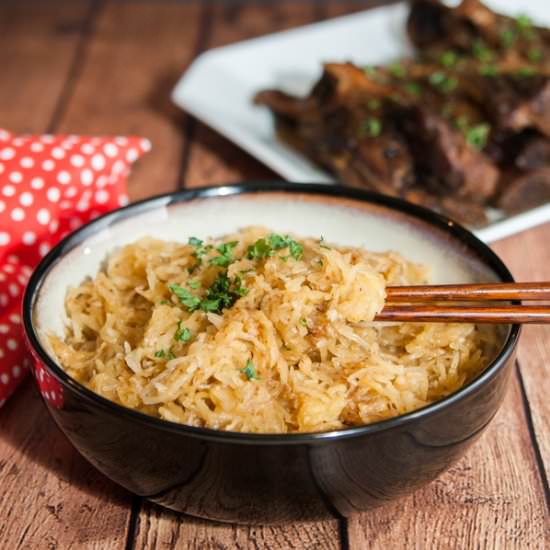 Spaghetti Squash Garlic Noodles