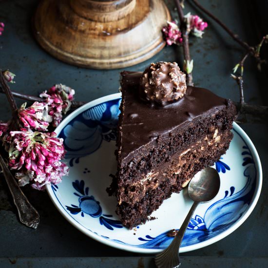 Ferrero Rocher Cake