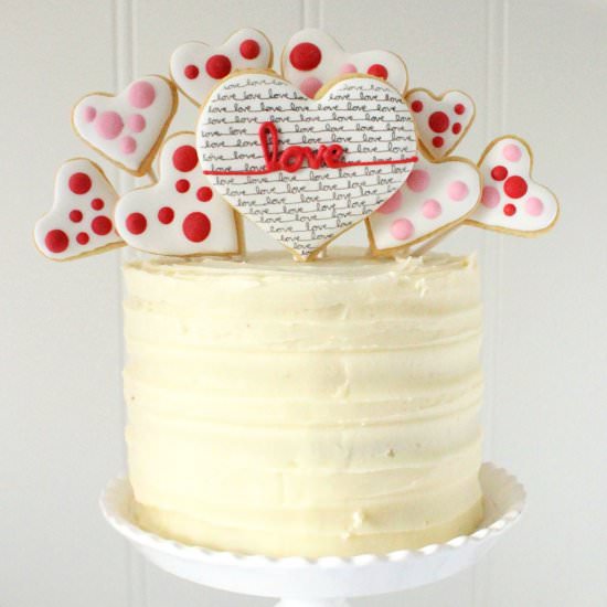 I heart cake