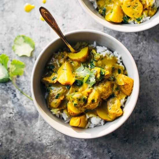 Thai Yellow Curry with Beef