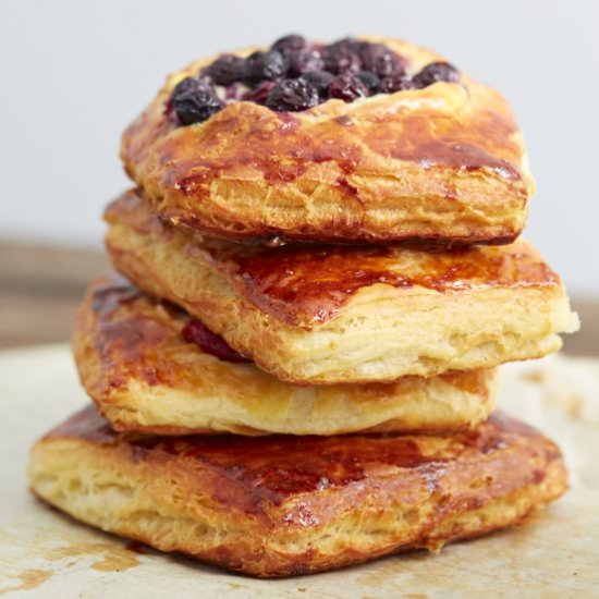 Berry and Cheese Danish