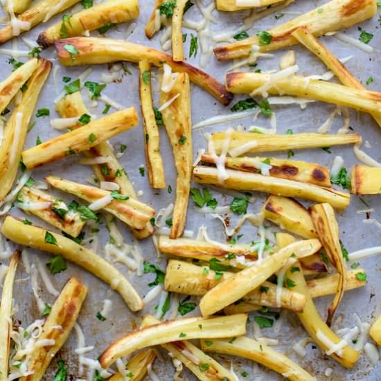Parmesan Parsnip Fries