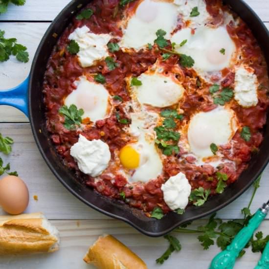 Puttanesca Shakshuka