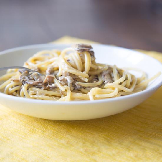 Mushroom Spaghetti