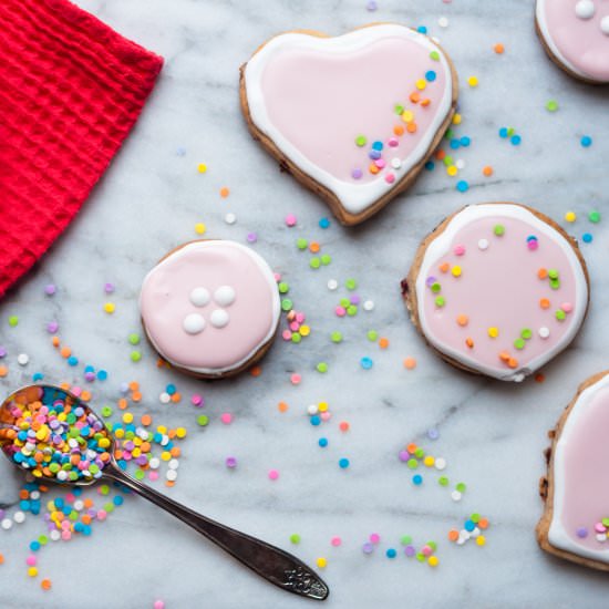 Cranberry Shortbreads