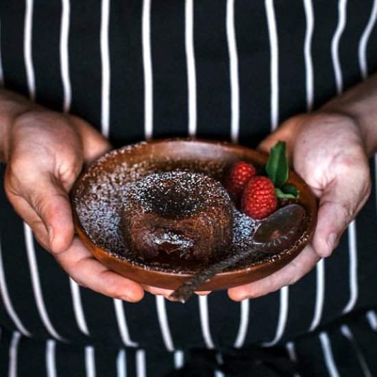 Miguel’s Chocolate Fondant