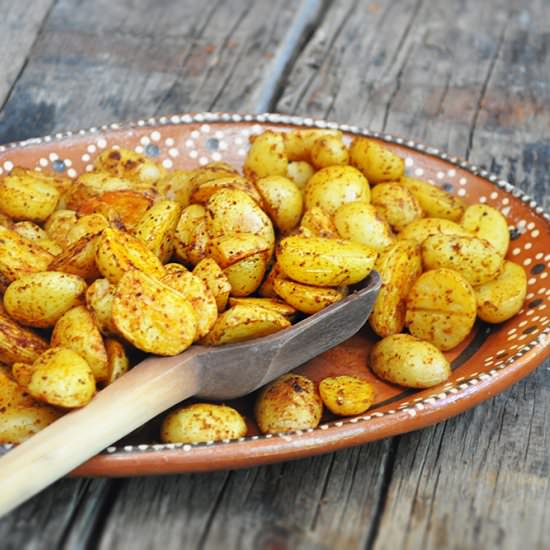 Chili Roasted Potatoes