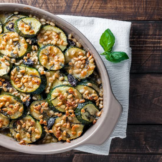 Mediterranean Zucchini Gratin