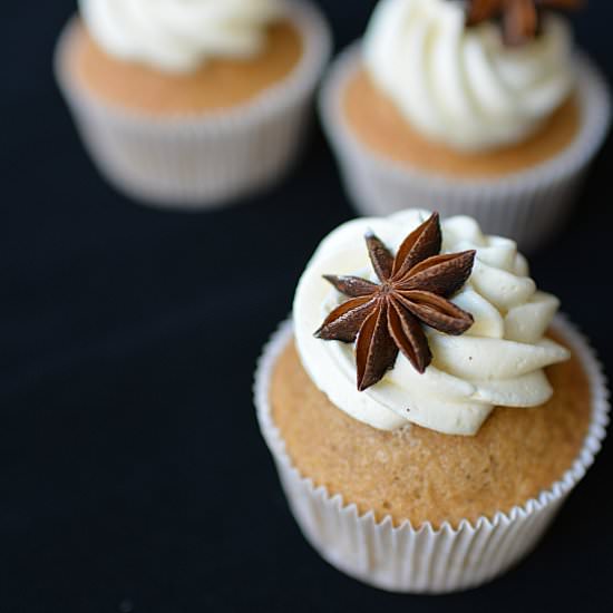 Chai Tea Cupcakes