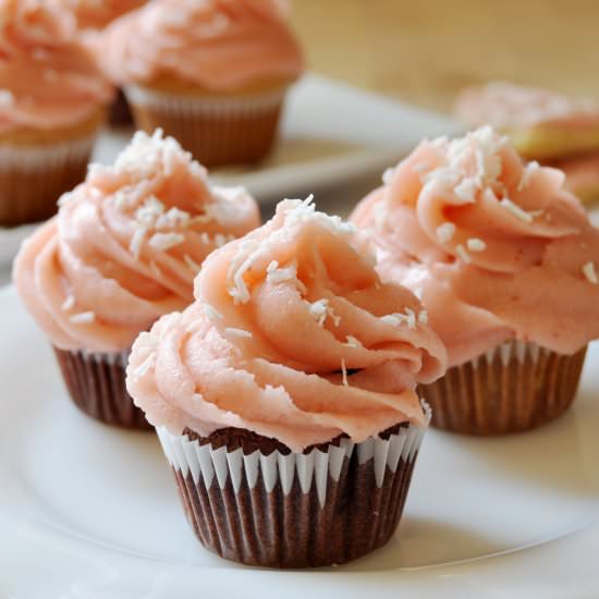 Vegan Valentine’s Day Cupcakes