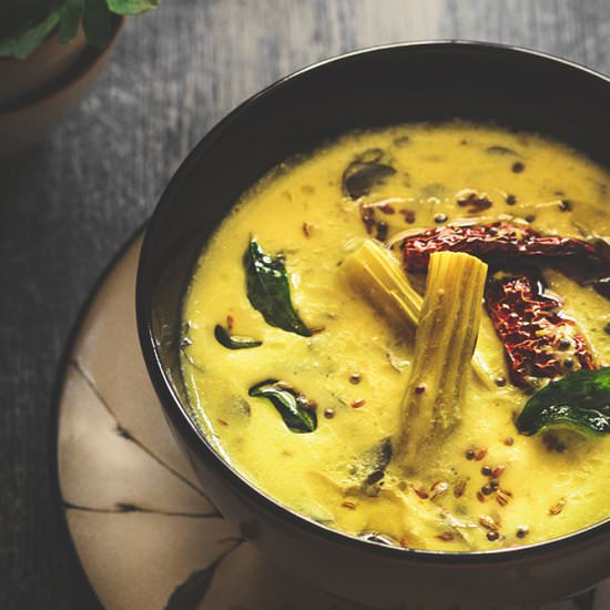 Drumstick leaves kadhi