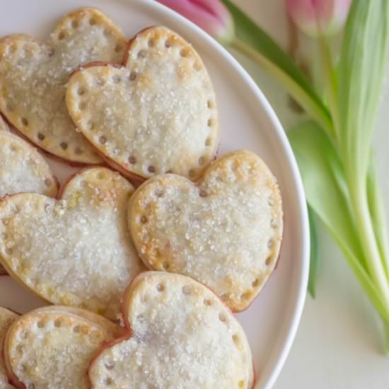 Strawberry Pie Hearts