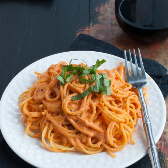 Pasta with Creamy Tomato Sauce