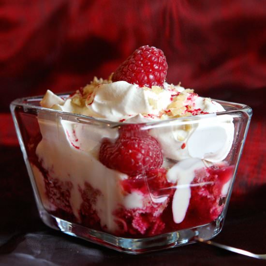 Raspberry-Lemon Drizzle Trifle – GF