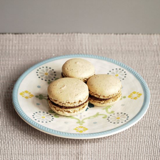 Hazelnut Macarons