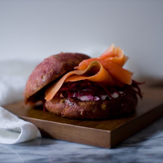 Beet Buns for Valentine’s Day