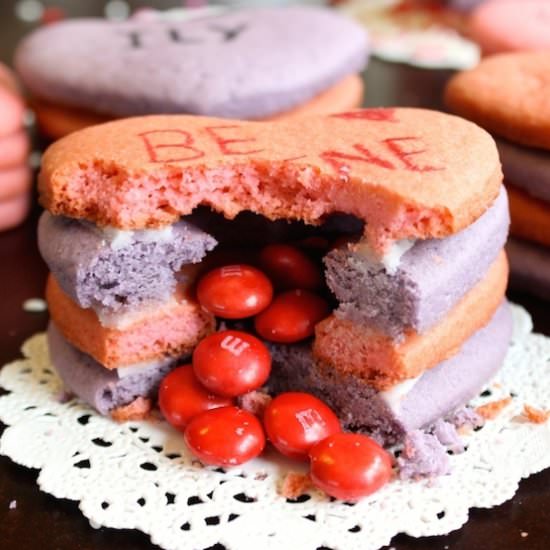 Heart Piñata Cookies
