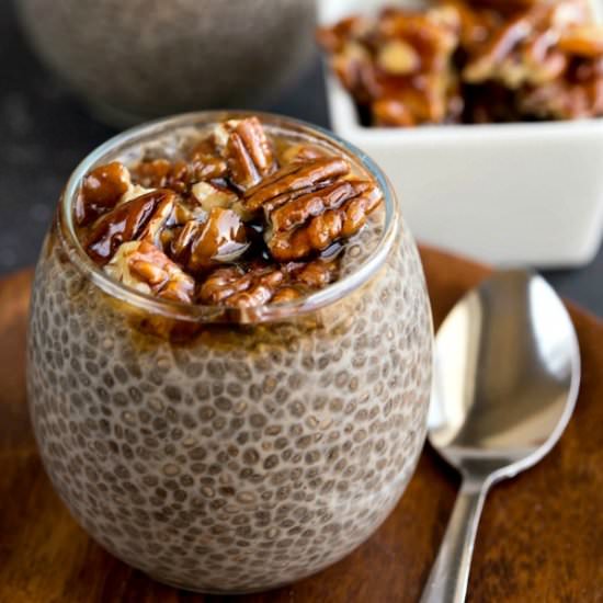 Sticky Bun Chia Seed Pudding