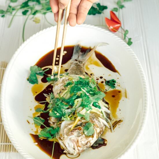 Chinese Steamed Fish