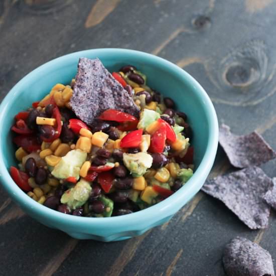 Black Bean Corn Chili Salsa