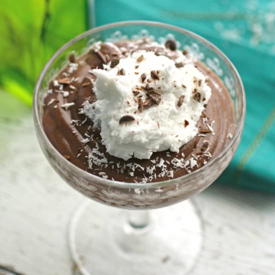Vegan Chocolate-Almond Mousse