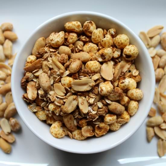 Peanut Butter Puff Granola