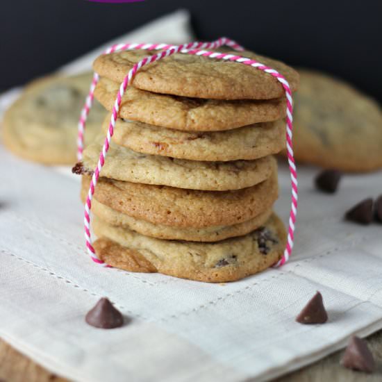Chocolate Chip Caramel Cookies