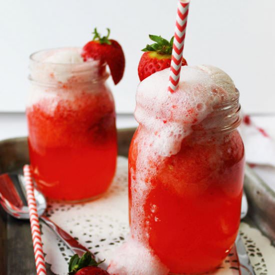 Strawberry Float