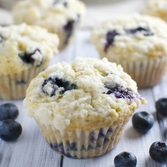 Blueberry Coconut Muffins