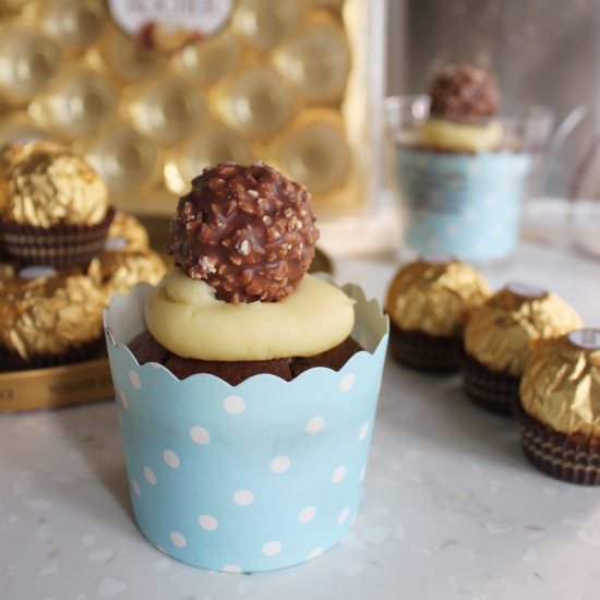 Ferrero Rocher Brownie & Cheesecake