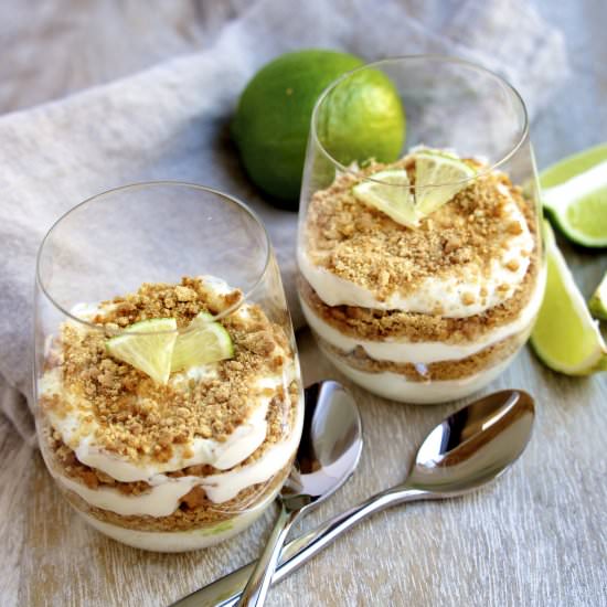 Graham Cracker & Lime Coolers