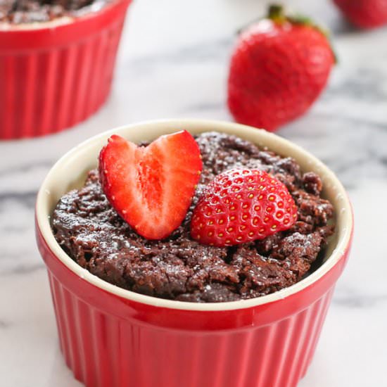 Nutella Brownie Mug Cake