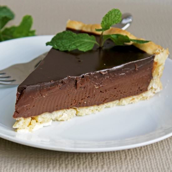 Chocolate Mint Tart