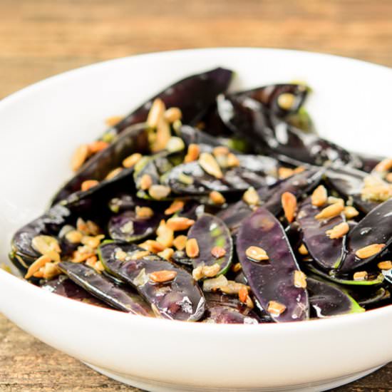 Purple Snow Peas