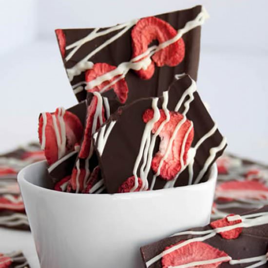 Strawberry Chocolate Bark