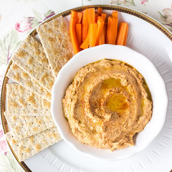 Sun-Dried Tomato Hummus