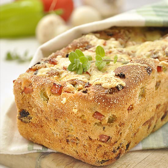 No-Knead Pizza Bread