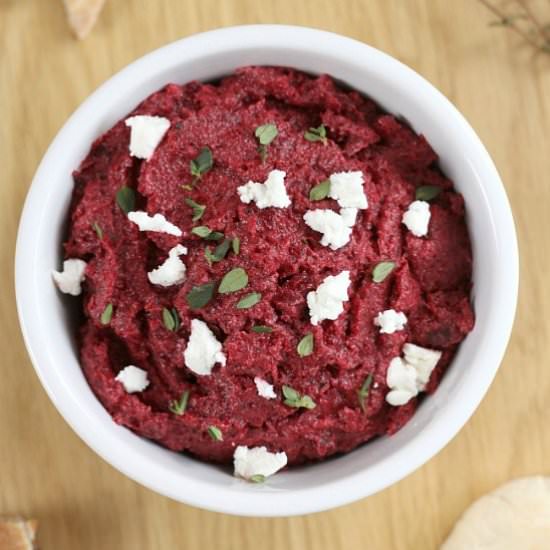 Beetroot and Goat’s Cheese Spread