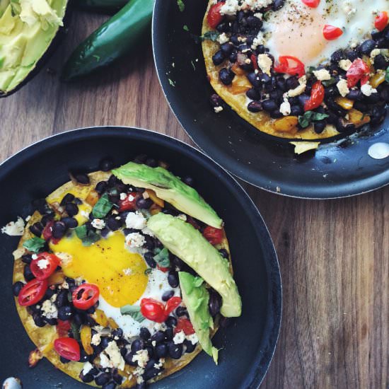 Baked Huevos Rancheros
