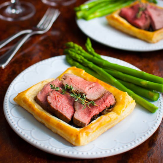 Beef Wellington Tarts