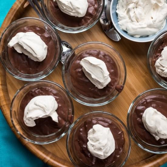 Dark Chocolate Pudding
